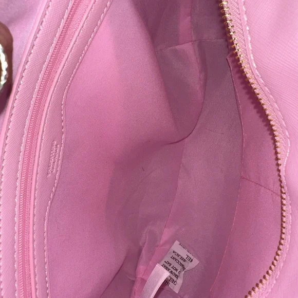 NWT VALENTINO ORLANDI Pink Tote Bag Purse & Pouch Set - Picture 13 of 15